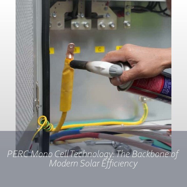 PERC Mono Cell Technology: The Backbone of Modern Solar Efficiency